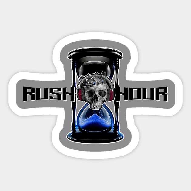 RUSH HOUR DARK Sticker by NYGiantsRush